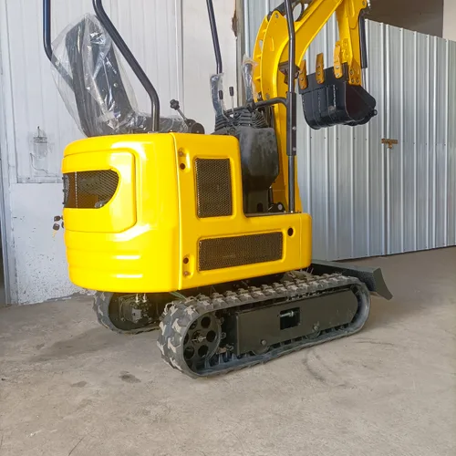 Brand New Model 1 Ton Mini Excavator Retractable Chassis Rubber Track For Orchard Greenhouse