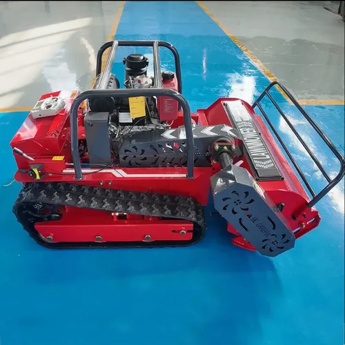 GC-192-100C Remote Control Crawler Diesel Lawn Mower 15HP 60° Slope Orchard 100cm Width Grass Shredder CE EPA Export Certified