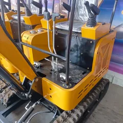 JD-17 Mini Excavator 1.7 Ton Laidong 26HP Rubber Track Micro Digger For Orchard Greenhouse Demolition