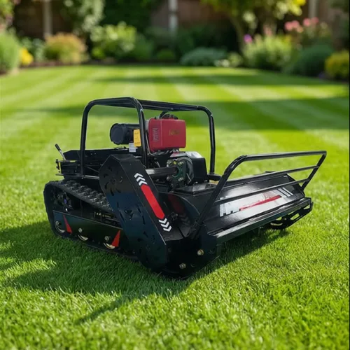 GC-192-100C Remote Control Crawler Diesel Lawn Mower 15HP 60° Slope Orchard 100cm Width Grass Shredder CE EPA Export Certified