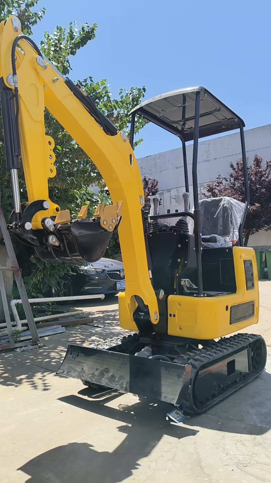 Export JD12 Micro Digging Machine Multi-Function For Yard Landscaping Digging & Breaking Factory Direct Supply