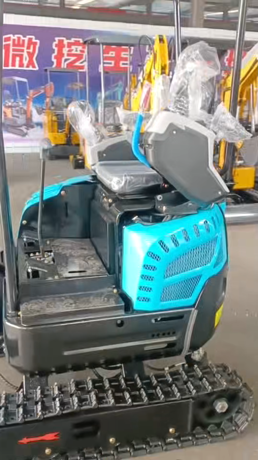 JD-18 Zero Tail Mini Excavator Kubota 16HP Zero Swing Micro Digger For Indoor Demolition & Orchard Greenhouse