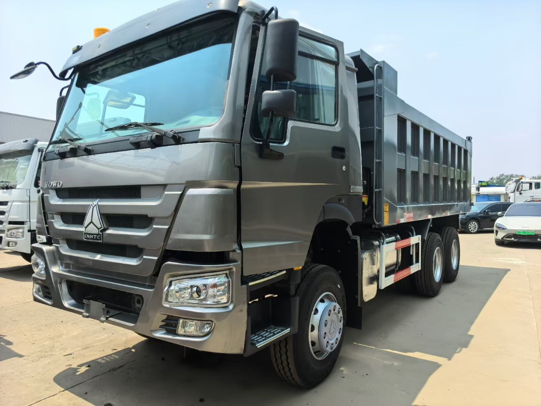 Howo 6×4 Used Dump Truck 371HP WD615 Euro 2 Construction Tipper For Sand Mine Earthwork Transportation Export