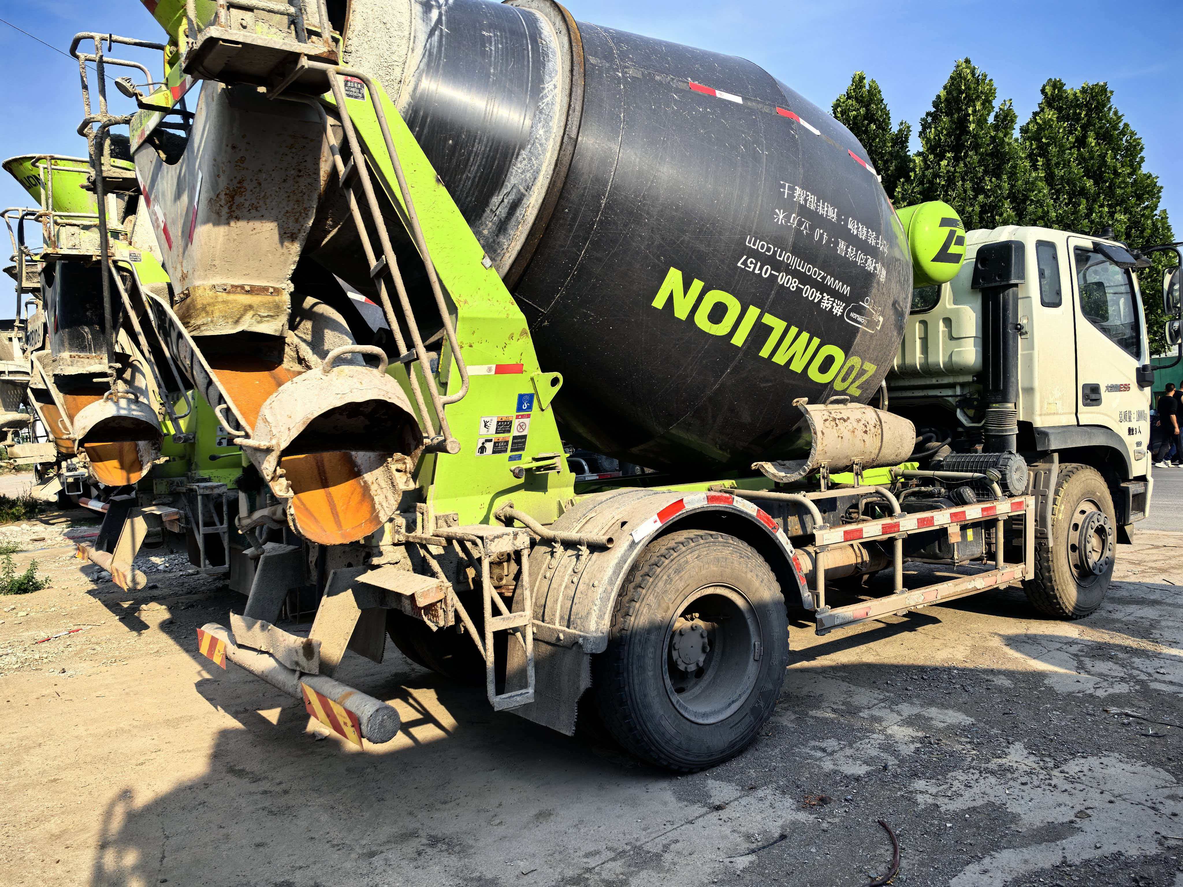2024 Used 4×2 Concrete Mixer Truck With 190HP Weichai Engine Small Cement Mix Tanker For Construction Export