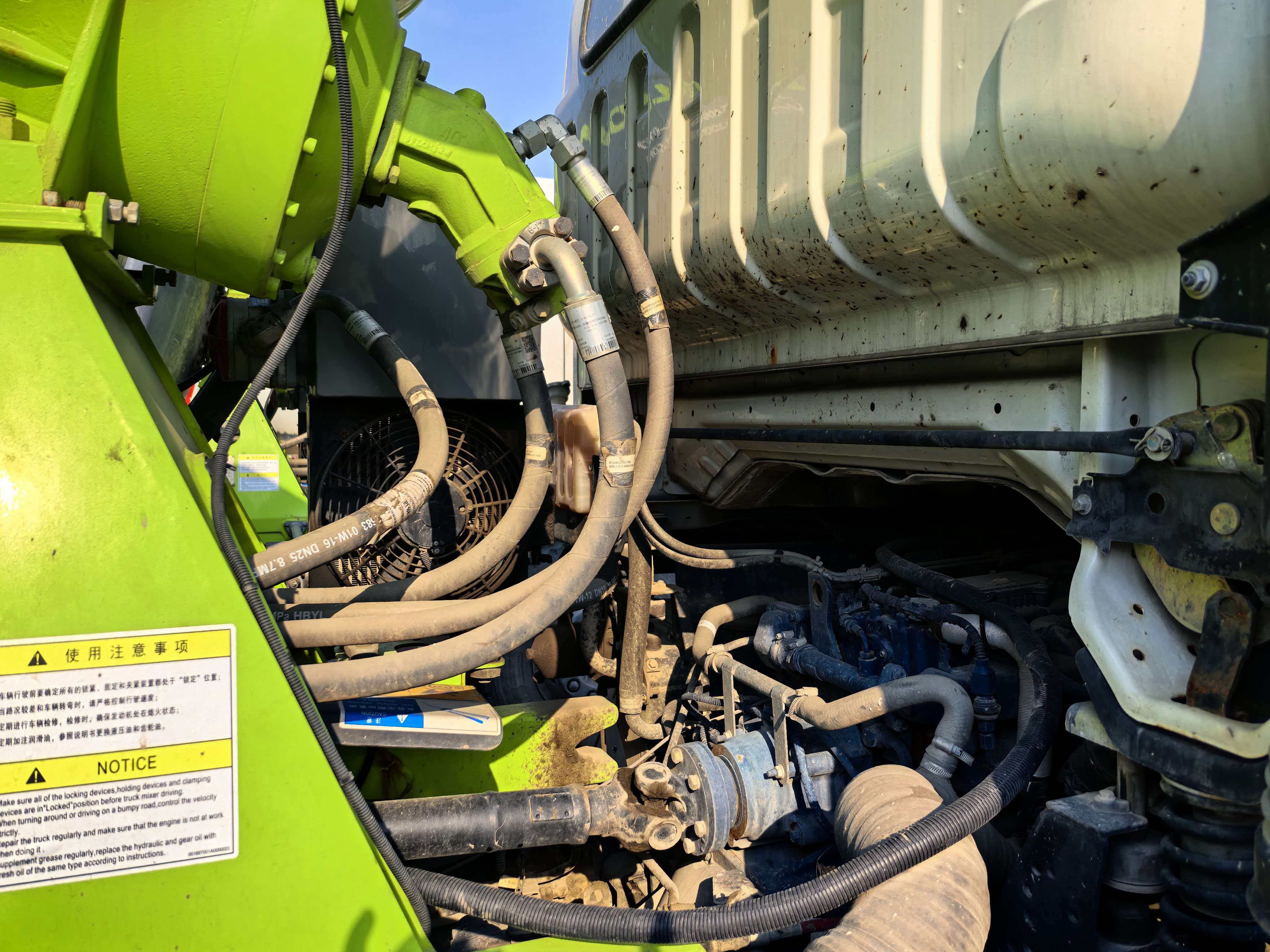 2024 Used 4×2 Concrete Mixer Truck With 190HP Weichai Engine Small Cement Mix Tanker For Construction Export