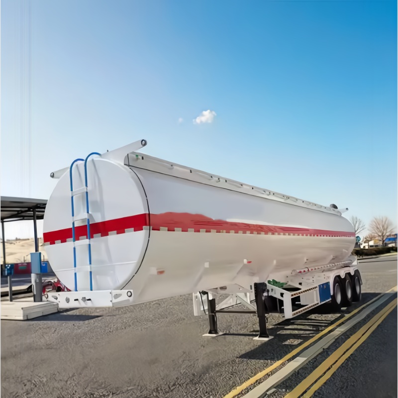2/3 Axle 30000L/40000L Carbon Steel/Stainless Steel/Aluminum Alloy Tank Semi Trailer for Oil, Fuel, Diesel, Gasoline, Crude Oil, Liquid and Milk Transportation