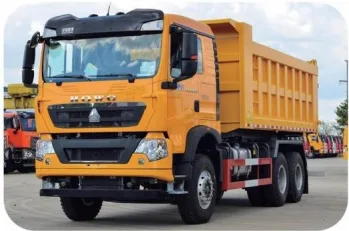 Used HOWO 8x4 Dump Tipper Truck Second Hand Construction Muck Sand Transport Dumper Multi-Color In Stock
