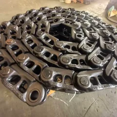 Excavator Track Chain Assembly Heavy Equipment Undercarriage Link Track For Komatsu CAT Hitachi Doosan Wear-Resistant Spare Parts Export