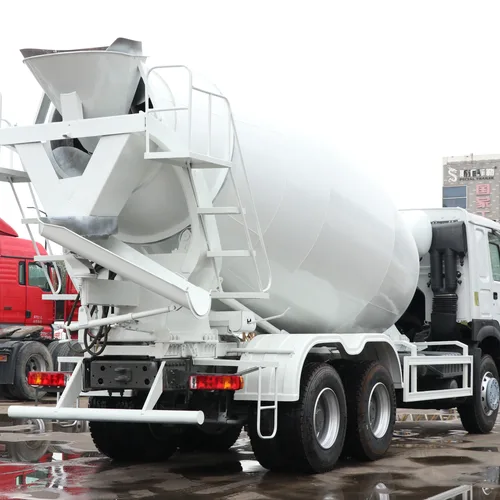Used Remanufactured SINOTRUK HOWO 6X4 Concrete Mixer Truck Cement Mix Tanker For Overseas Construction Export In Stock