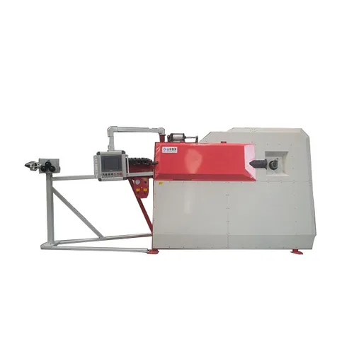 LYWG-16DT Automatic CNC Stirrup Bending Machine For Φ6-12 Wire & Φ14-16 Bar, Curve Straightening Type 50kw Full Production Line For Export