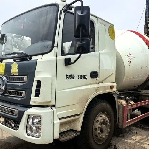 024 Used 4×2 Mini Concrete Mixer Truck 190HP Weichai Engine Short-Distance Cement Mix Tanker For Rural Construction Export