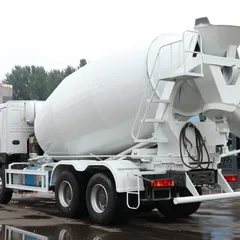 Used Remanufactured SINOTRUK HOWO 6X4 Concrete Mixer Truck Cement Mix Tanker For Overseas Construction Export In Stock