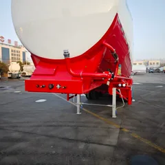 40000 Liters Bulk Cement Tank Semi-Trailer Utility Truck Trailer Made of Steel Bulk Cement Tank Semi Trailer Bulk