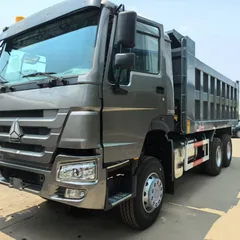 Howo 6×4 Used Dump Truck 371HP WD615 Euro 2 Construction Tipper For Sand Mine Earthwork Transportation Export