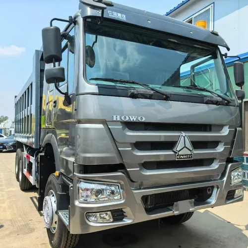 Howo 6×4 Used Dump Truck 371HP WD615 Euro 2 Construction Tipper For Sand Mine Earthwork Transportation Export