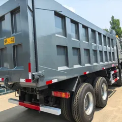 Howo 6×4 Used Dump Truck 371HP WD615 Euro 2 Construction Tipper For Sand Mine Earthwork Transportation Export