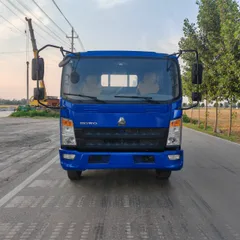 Used Sinotruk Howo 4.2m Light Cargo Truck Euro III 115HP Flatbed Delivery Van For Urban Rural Logistics Export