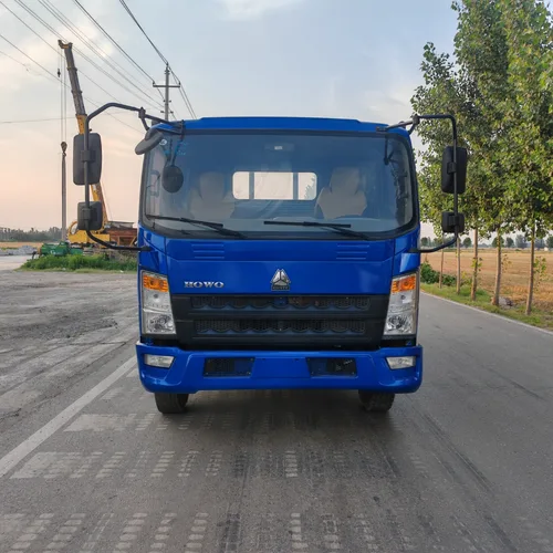 Used Sinotruk Howo 4.2m Light Cargo Truck Euro III 115HP Flatbed Delivery Van For Urban Rural Logistics Export