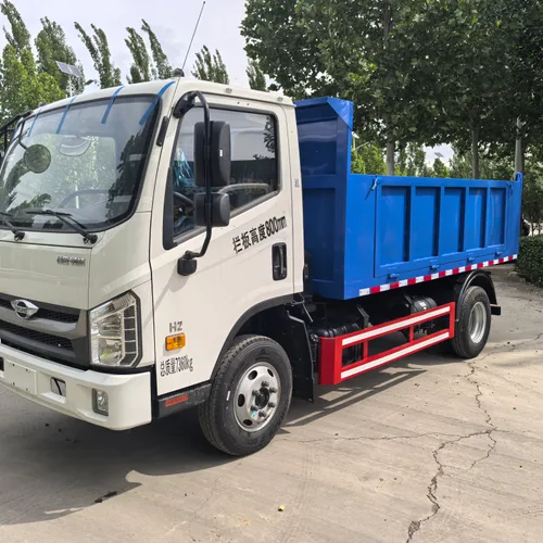 Used Foton Aumark H2 5m³ Light Dump Tipper Euro VI 150HP Mini Construction Tipper For Rural Sand Muck Transportation Export