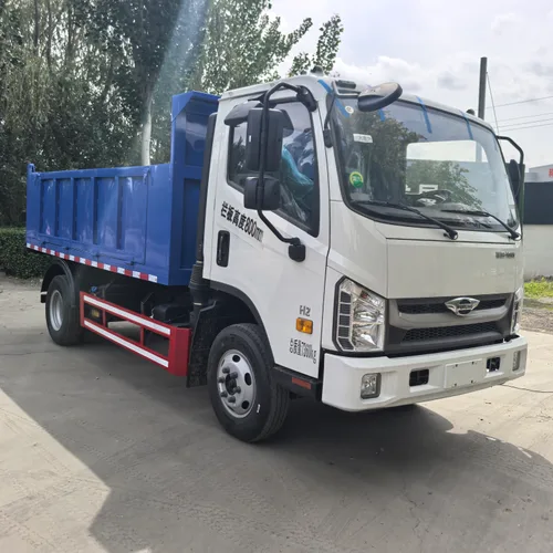 Used Foton Aumark H2 5m³ Light Dump Tipper Euro VI 150HP Mini Construction Tipper For Rural Sand Muck Transportation Export