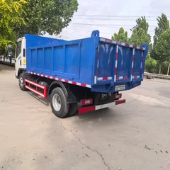 Used Foton Aumark H2 5m³ Light Dump Tipper Euro VI 150HP Mini Construction Tipper For Rural Sand Muck Transportation Export