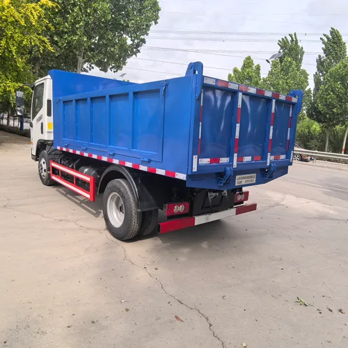 Used Foton Aumark H2 5m³ Light Dump Tipper Euro VI 150HP Mini Construction Tipper For Rural Sand Muck Transportation Export