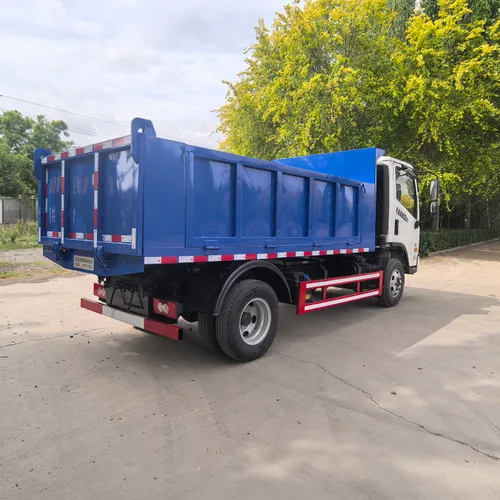 Used Foton Aumark H2 5m³ Light Dump Tipper Euro VI 150HP Mini Construction Tipper For Rural Sand Muck Transportation Export