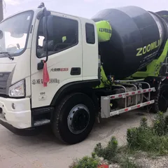 2024 Used 4×2 Mini Concrete Mixer Truck With 190HP Weichai Engine Short-Distance Cement Mix Tanker For Rural Construction Export In Stock