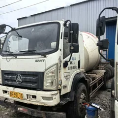 2024 Used SANY 4×2 Small Concrete Mixer Truck 190HP Weichai Engine Mini Cement Mix Tanker For Rural Construction Export