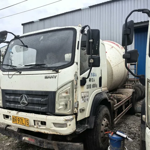 2024 Used SANY 4×2 Small Concrete Mixer Truck 190HP Weichai Engine Mini Cement Mix Tanker For Rural Construction Export