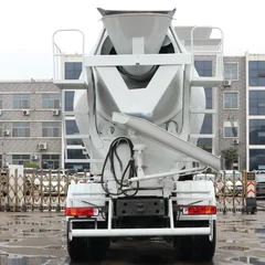 Used Remanufactured SINOTRUK HOWO 6X4 Concrete Mixer Truck Cement Mix Tanker For Overseas Construction Export In Stock
