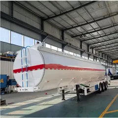 2/3 Axle 30000L/40000L Carbon Steel/Stainless Steel/Aluminum Alloy Tank Semi Trailer for Oil, Fuel, Diesel, Gasoline, Crude Oil, Liquid and Milk Transportation