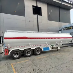 2/3 Axle 30000L/40000L Carbon Steel/Stainless Steel/Aluminum Alloy Tank Semi Trailer for Oil, Fuel, Diesel, Gasoline, Crude Oil, Liquid and Milk Transportation