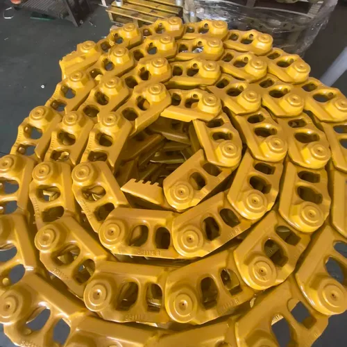 Bulldozer Track Chain Assembly For Komatsu D Series & CAT D Series Heavy Equipment Undercarriage Spare Parts Export