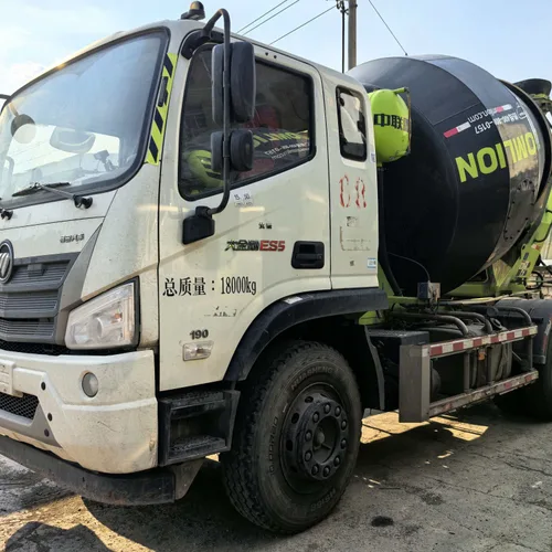 2024 Used 4×2 Concrete Mixer Truck With 190HP Weichai Engine Small Cement Mix Tanker For Construction Export