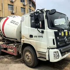 024 Used 4×2 Mini Concrete Mixer Truck 190HP Weichai Engine Short-Distance Cement Mix Tanker For Rural Construction Export