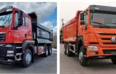 Used HOWO 8x4 Dump Tipper Truck Second Hand Construction Muck Sand Transport Dumper Multi-Color In Stock