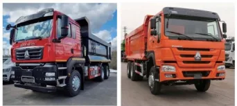 Used HOWO 8x4 Dump Tipper Truck Second Hand Construction Muck Sand Transport Dumper Multi-Color In Stock