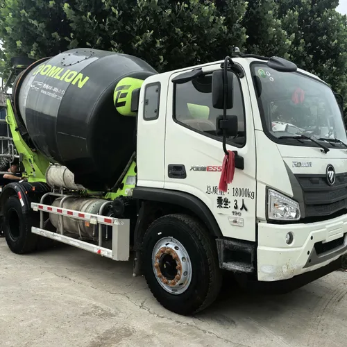 2024 Used 4×2 Mini Concrete Mixer Truck With 190HP Weichai Engine Short-Distance Cement Mix Tanker For Rural Construction Export In Stock