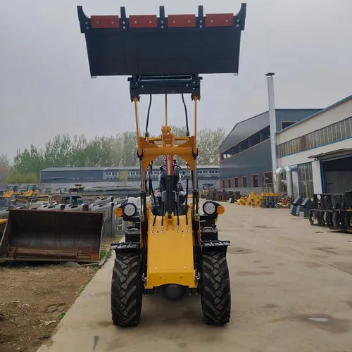 Factory mini backhoe loader 3300KG 4WD with 1 ton rated load for farm use