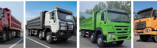 Used SINOTRUK HOWO 8X4 Dump Tipper Truck 40-50 Ton Construction Muck Sand Transport Multi-Color In Stock Dumper