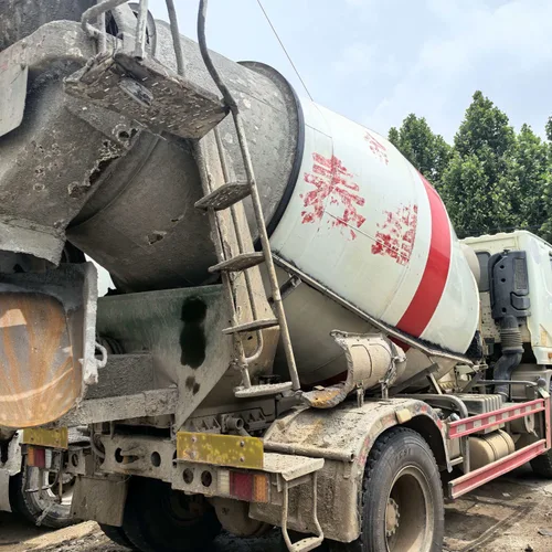 024 Used 4×2 Mini Concrete Mixer Truck 190HP Weichai Engine Short-Distance Cement Mix Tanker For Rural Construction Export