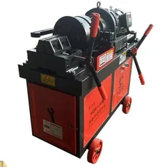 LYGS-40 Steel Bar Thread Rolling Machine For 12-40mm Rebar, 4kw High Power For Bridge & Building Construction