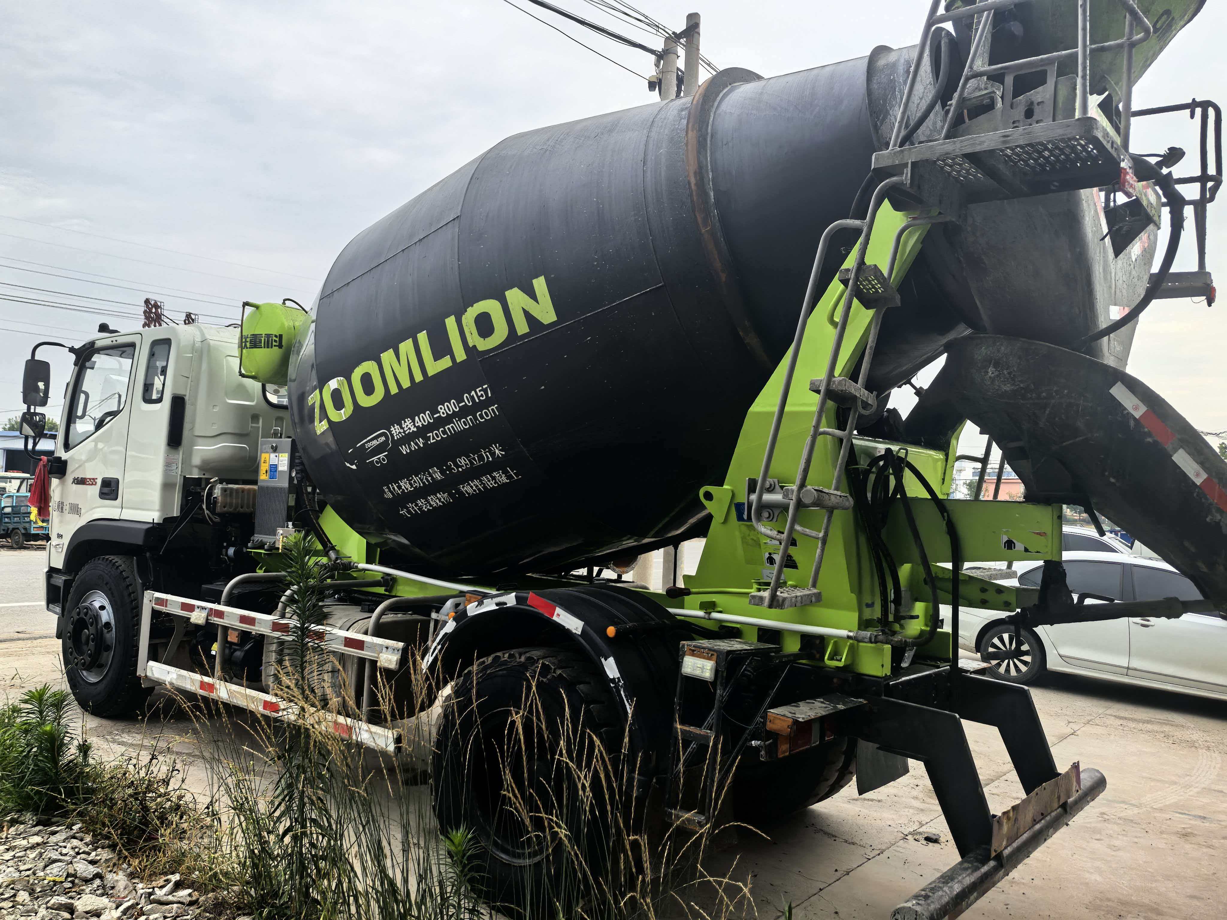 2024 Used 4×2 Mini Concrete Mixer Truck With 190HP Weichai Engine Short-Distance Cement Mix Tanker For Rural Construction Export In Stock