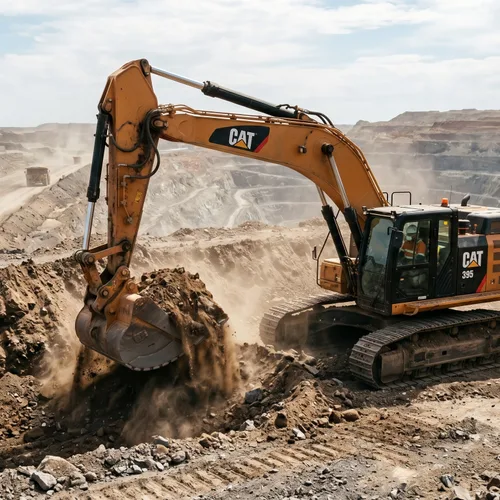 High Efficiency Digger | 33-Ton Heavy Excavator for Mining & Quarrying