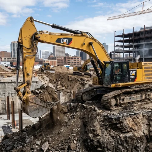 Construction Excavating Machine - Official Technical Overview & Datasheet
