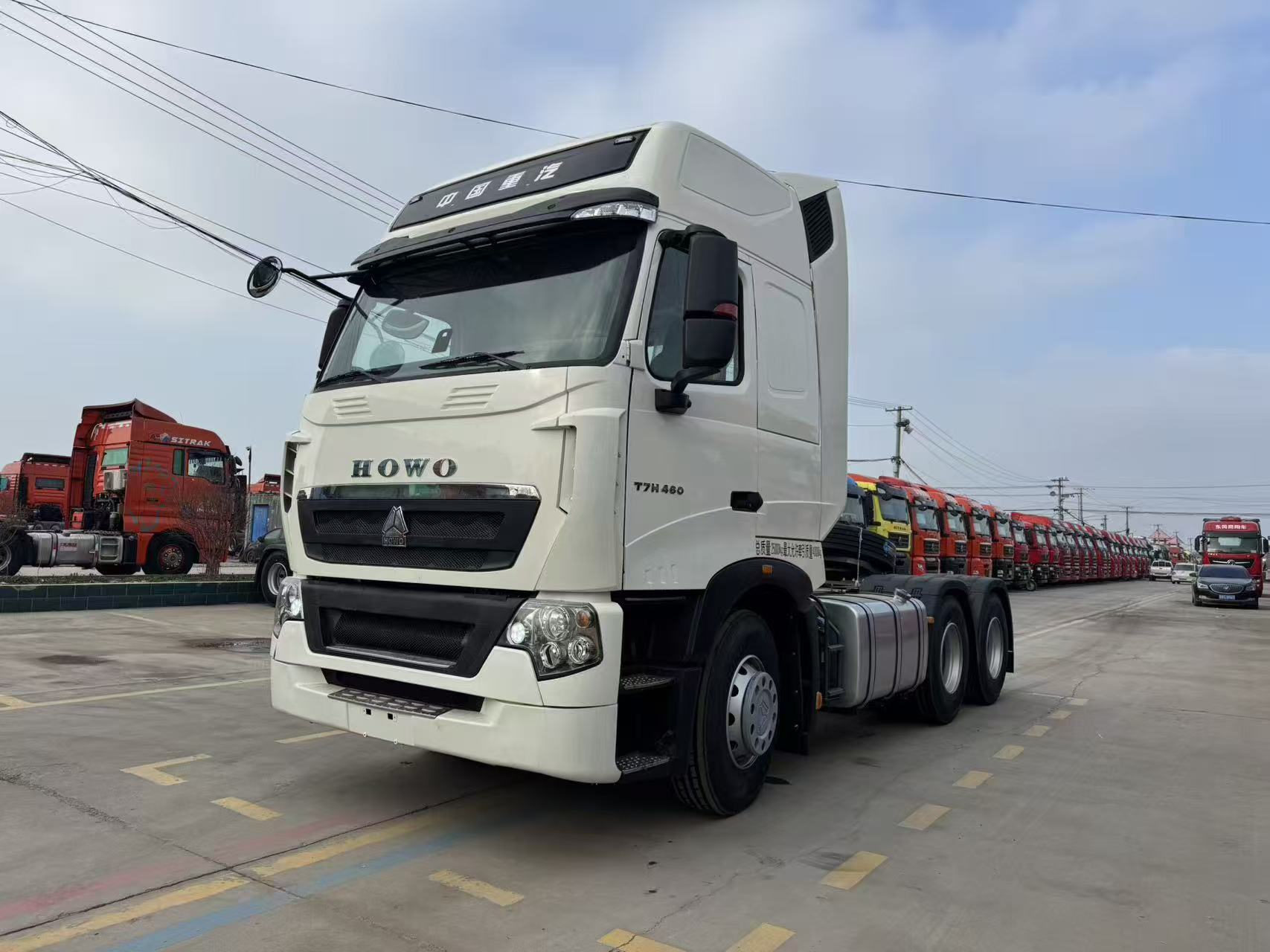 Export Truck Series, Howo T7H – 460 HP