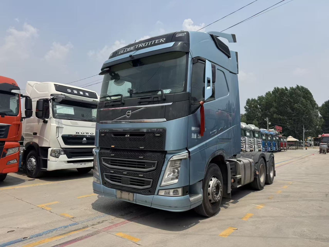 Used Import Volvo FH460 Tractor Head, Registered Dec 2020, 6×2R 9 Air Bag Lift Axle, Auto Transmission 2.79 Gear Ratio, Transferable Nationwide