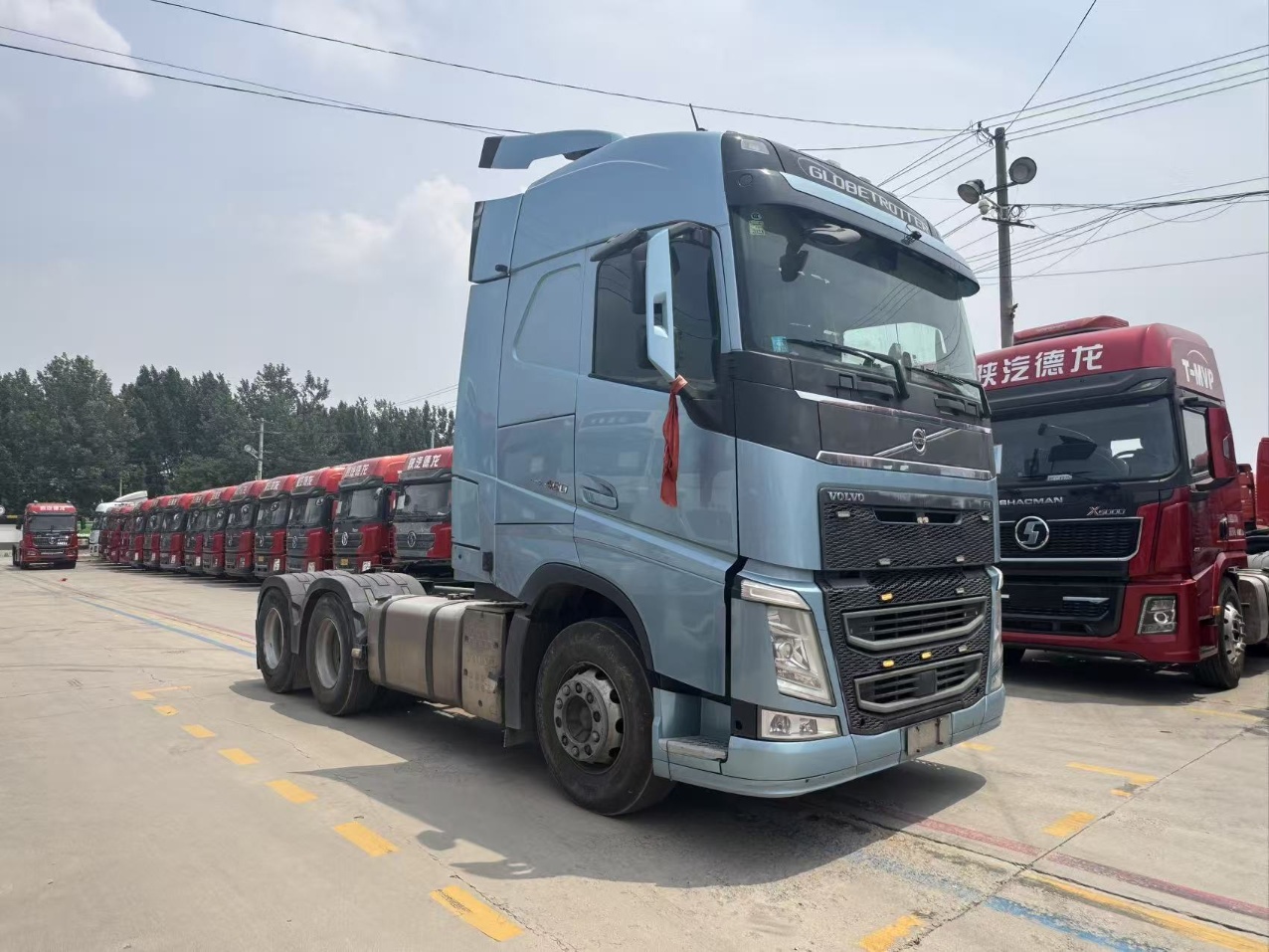Used Import Volvo FH460 Tractor Head, Registered Dec 2020, 6×2R 9 Air Bag Lift Axle, Auto Transmission 2.79 Gear Ratio, Transferable Nationwide