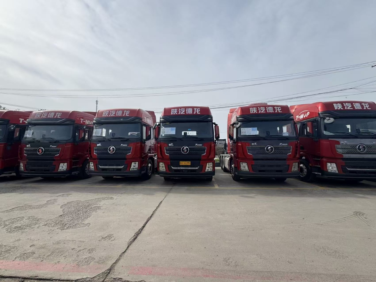 20 Units Bulk Used Shacman X3000 Tractor Head, Registered 2021, 460HP Weichai 12L Engine, Fast Manual Gearbox 3.7 Ratio, Special For Overseas Export